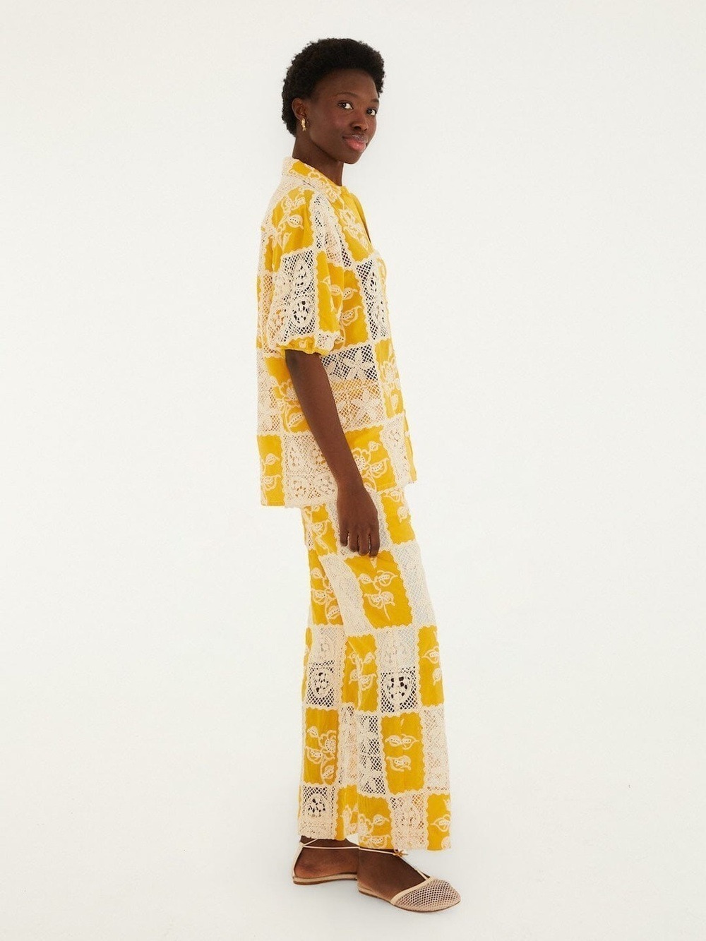 Farm Rio Lace Pants - Picture 7 of 8